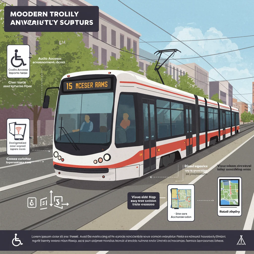 Accessibility Information for the Trolley and Stops