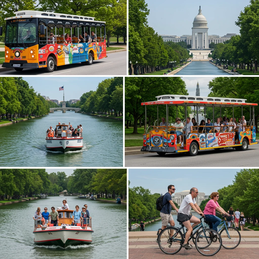 Comparing the Trolley Tour to Other DC Sightseeing Options