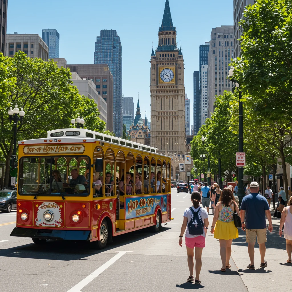 What Is a Hop-On Hop-off Trolley Tour?